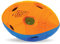 Nerf Dog Hundespielzeug LED Football, Hundespielzeug LED Ball, orange/blau, 10,2cm