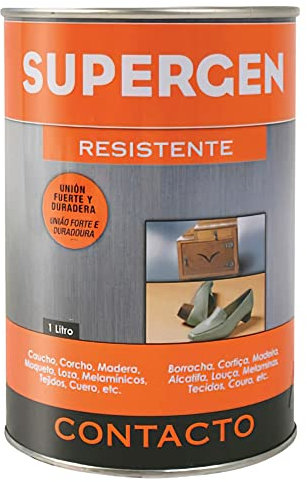Tesa 62600-00000-09 Supergen Adhesivo Contacto Resistente En Bote, 1L