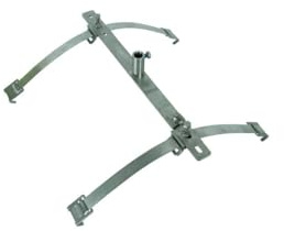 Dehn – Halterung Empfänger hat 16 2 Reihen fg120.300 V2 A