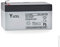 Yucel - SLA Battery Y1.2-12 FR 12V 1.2Ah YUCEL - Battery