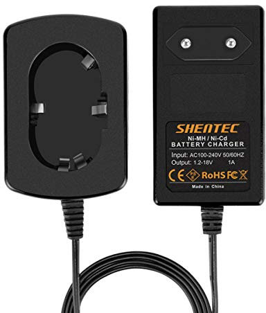 Shentec Batterie Chargeur Compatible avec Makita Batterie 7,2V 9,6V 12V 14,4V 18V Ni-MH/Ni-CD pod