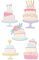 Sizzix Thinlits Stanzschablonen-Set, 10 Stück, Build a Cake von Olivia Rose | 665882 |Kapitel 2 2022, multicolor, One Size