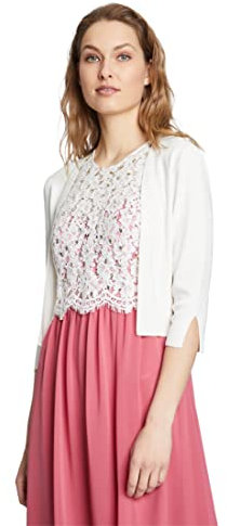 Vera Mont Vera Mont Damen 0226/4106 Strickjacke, Offwhite, M