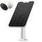 4W Solar Panel Charging Compatible with Google Nest Camera Outdoor & Indoor (Battery Version), IP65 Weatherproof,Includes Secure Wall Mount,with Upgraded Professional Anti-Theft Rope(White) (1)