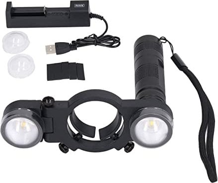 Universal Spray Paint Gun Lighting System, Adjustable Brightness Fill Light, Spray Gun Lighting Systemwith White/Warm Two Color Light Adjustable Size