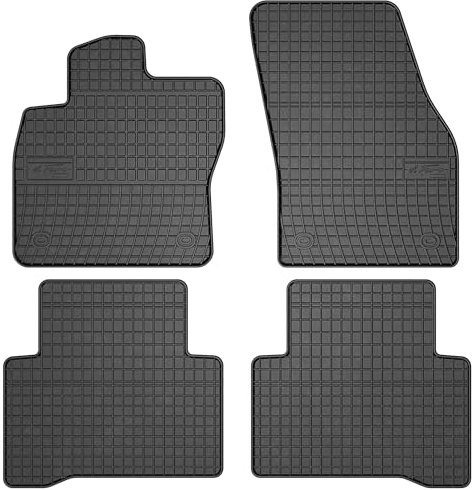 MatsMore Fussmatten gummi set passt für Volkswagen Touran II ab 2015 Erleben Sie neuen Reisekomfort mit rutschfesten Fußmatten ElToro- Allwetter fußmatten Auto- Allwetter fußmatten Auto, Schutz vor Ve