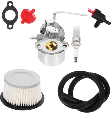 POPETPOP Efficient Snow Removal Carburetor Kit 7pcs Snow Blower Carburetor Replacement for Electric Snow Cleaner