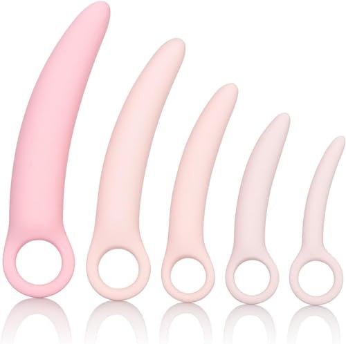 Silicone Dilatador 5 Piezas - 310 gr, Rosa