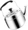 Cabilock Hervidor De Agua Silbante Gris De 3 L De Acero Inoxidable Recipiente Portátil Para Hervir Agua