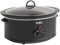 Strex Schongarer Slowcooker 6.5L - Herausnehmbarer Keramik-Innenbehälter - Warmhaltefunktion - Slow Cooker - Schwarz