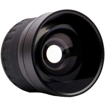 Objectif fisheye auxiliaire 0,2x compatible avec Canon EF 24 mm f/2.8 USM (ultra large haute définition)