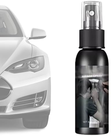 Fahrzeug-Reinigungsspray 50ml tragbarer Reinigungsspray | Auto Glass Privacy Spray für Wohnwagen, LKW, PKW, Pickup, Motorräder, Spiegel, Schutzbrillen
