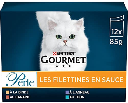 Gourmet Perle GiG MV Duck3 Katzenfutter, 6er Pack ( 6 x 12 x 85g)