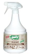 Puly Barigienic Spray 1000ml PULY BAR IGIENIC IGIENIZZANTE PULENTE PLASTICA ACCIAIO INOX VETRI INFISSI 1 LITER