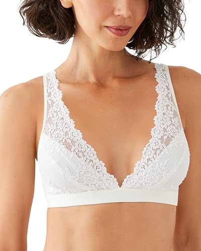 Wacoal Embrace Lace Soft Cup Wireless Bra Delicious White 38