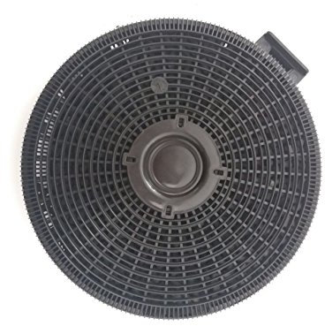 keenberk Filtro de carbón activo compatible con campanas extractoras Teka, Küppersbusch, Smeg y otros, 19 cm redondo