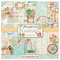 Stamperia- Scrapbook Paper Pad for Scrapbooking, Albums, Card Making, Bullet Journalling and More, Acid Free, Double-Sided, Perfect for Hobbies, Crafts, and Gifting (Garden) (30.5 x 30.5cm)