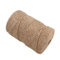 Corde en chanvre - 75 m - Diamètre : 2 mm - Corde en jute - Marron - Pour le jardin - Pour bricolage et décoration