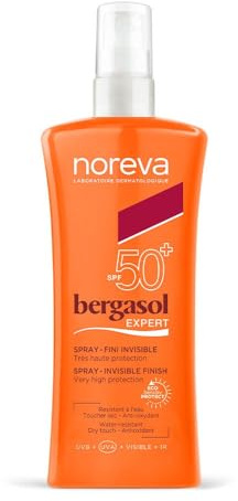 Noreva Bergasol Expert Invisible Finish Spray SPF50+ 125 ml