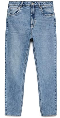VERO MODA Damen Vmbrenda Hr Straight Cut Gu384 Ga Noos Jeans, Light Blue Denim, 29W / 30L EU