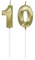 Geburtstagskerzen Zahlen 0 und 1, 1. Geburtstag Zahl Kerzen Geburtstagskerzen Cake Topper 10. Geburtstag Kuchendeko Kuchen Dekoration, für Hochzeit Party Hochzeit Jahrestag Feier Gold