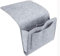 Amdonalo Bedside Organiser - Felt Storage Bag for Home, Sofa, Bunk Beds (Light Gray)