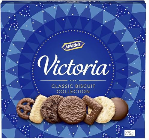 McVities Victoria Assortment Biscuits - 275g (Pack of 2) | Premium Biscuit Selection Box with Elegant Varieties | Perfect for Gifting, Tea Time, and Special Occasions