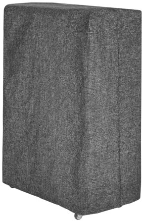 Edward Bed & Bath Klappbett Abdeckung, 95x112x40 cm hochwertige Schutzhülle für Extrabett, staubdichte Überzug, Aufbewahrung und Schutz fürs Gästebett, dunkelgrau