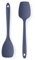 U-Taste Spatule en silicone: cuillère de cuisine sans couture résistante à la chaleur 315 ℃, grattoir antiadhésif et bord flexible pour gratter, remuer, plier, retourner, servir (2 pièces, Bleu Nuit)
