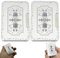Kreativer mechanischer Würfel, 3D -Mechanikwürfel Zappelspielzeug, mechanischer Würfel Zappern Spinner, Party Wine Table Games (2pcs)