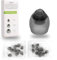 Phonak Hearing Aid Domes,Hearing Aids Domes for Phonak,20 pcs Phonak Vented 4.0 Hearing Aid Domes Phonak Hearing aid Accessories Small Size (0.29inch=7.5mm)