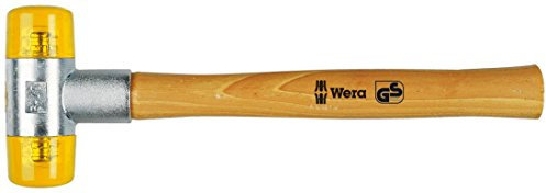 Wera, 100 Mazzuoli con testa in cellidor, 1 x 22 mm