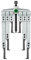 Kukko 20-10-Sp 2-Arm Abzieher Spannweite 120 mm