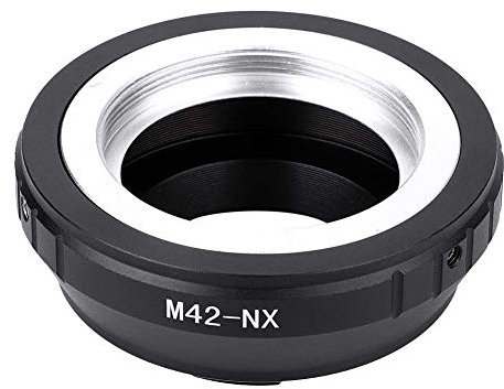 VBESTLIFE M42-NX Adaptateur d'Objectif M42, Bague d'Adaptation M42-NX pour des Appareils Photo NX11 NX10 NX5
