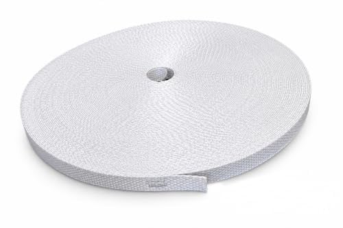 Mini Rolladengurt 14 mm grau 50 Meter Rolle original ROLATEC