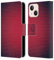 Head Case Designs Rusty Red Halftones Leather Wallet Case Compatible With Apple iPhone 13 Mini