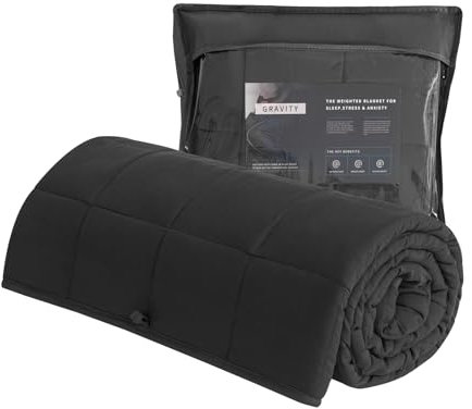 Good Nite Gewichtsdecke nur für Erwachsene 4kg (125x150cm) - Schwere Decke zum Schlafen & Entspannungsdecke - Anti Stress Therapiedecke - Schlaf Weighted Blanket - Graue