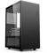 iONZ KZ-35V Zenith - PC Gaming/Office Case, Tempered Glass - Mini Tower, Micro ATX, ITX | Front I/O USB 3.0 Type-C, Black