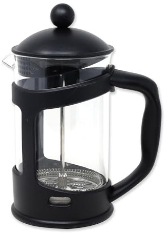 UNIQUE HOME LIVING Cafetiere 6 Cup French Press Coffee Maker Tea Coffee Plunger, Heat Resistant Glass, Stainless Steel Filter, 800ml Capacity