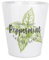 Purely Home Vaso per piante di erbe aromatiche alla menta piperita, ingredienti da cucina, piccolo vaso in ceramica per interni con foro di drenaggio, regalo per la casa, vaso da fiori da 9 cm di