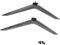 Replacement Base Stand for Hisense Smart TV 75A66FUA 75U6G, Non-Slip TV Legs for Hisense 75 U6G 4K UHD Android TV 75U6G, Table Top TV Stand for Hisense TV 75U6G