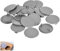 20 Pcs Plastic Hinge Hole Covers, Light Durable, Cracks Concealed Hole Cove, for Furniture Cabinet Cupboard Wardrobes (35mm, Grey)