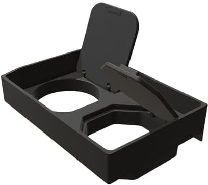 Z.MYUKI Drink Holder for Dacia Duster 3 2024 2025 2026 Centre Console Storage Compartment ABS Car Organiser with Convertible Cup Holder