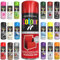 Spray Paint Crimson Red Gloss Aerosol 400ml Cans - Quick Dry, All Purpose Spray Paint for Interior and Exterior Ideal for Wood, Metal, Plastic, Indoor & Outdoor Use