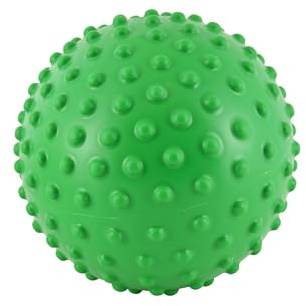 GYMNIC Aku Ball Palla sensoriale per Massaggio e riflessologia, Superficie Rigida per stimolazione tattile intensa, Ideale per riflessologia e Esercizi di rilassamento