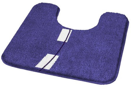 Meusch 2378769130 WC-Vorleger Crown, 55 x 50 cm, Marineblau