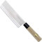TOKYO design studio TDK Nakiri-Messer, Edelstahl, 16 cm, silberfarben, 16 x 4 x 1 cm