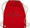Turnbeutel Rucksack - Frankfurt Skyline FRA - Unisize - Rot - stadt frankfurter stoffrucksack städte beutelrucksäcke country beutel beuteltasche beutelrucksack stoffbeutel kinderbeutel bag