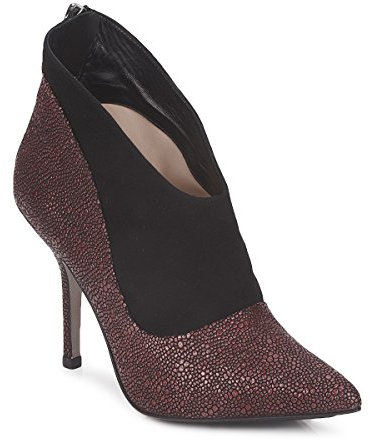 Paco Gil BILINE Stiefelletten/Boots Damen Bordeaux/Schwarz - 36 - Ankle Boots