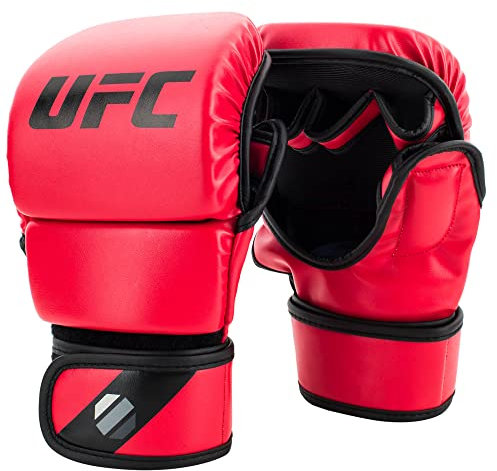 UFC MMA Sparring-Handschuhe, 227 g, Rot, Größe L/XL